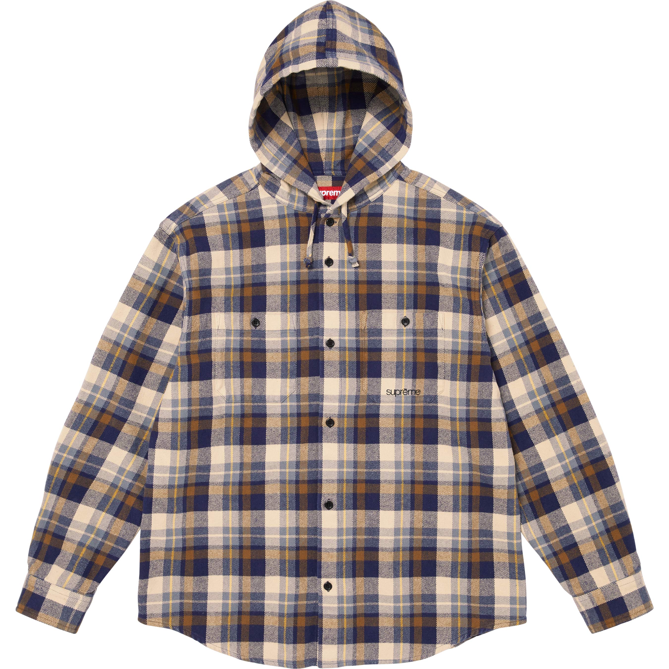 Hooded Flannel Shirt view 3